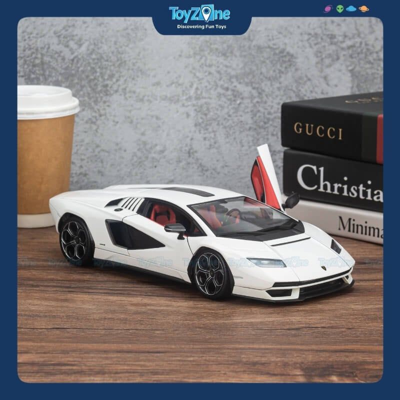  Mô hình xe Lamborghini Countach LPI 800-4 2021 1:24 Bburago 