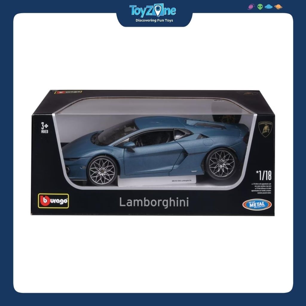 Mô hình xe Lamborghini Temerario 1:18 BBURAGO
