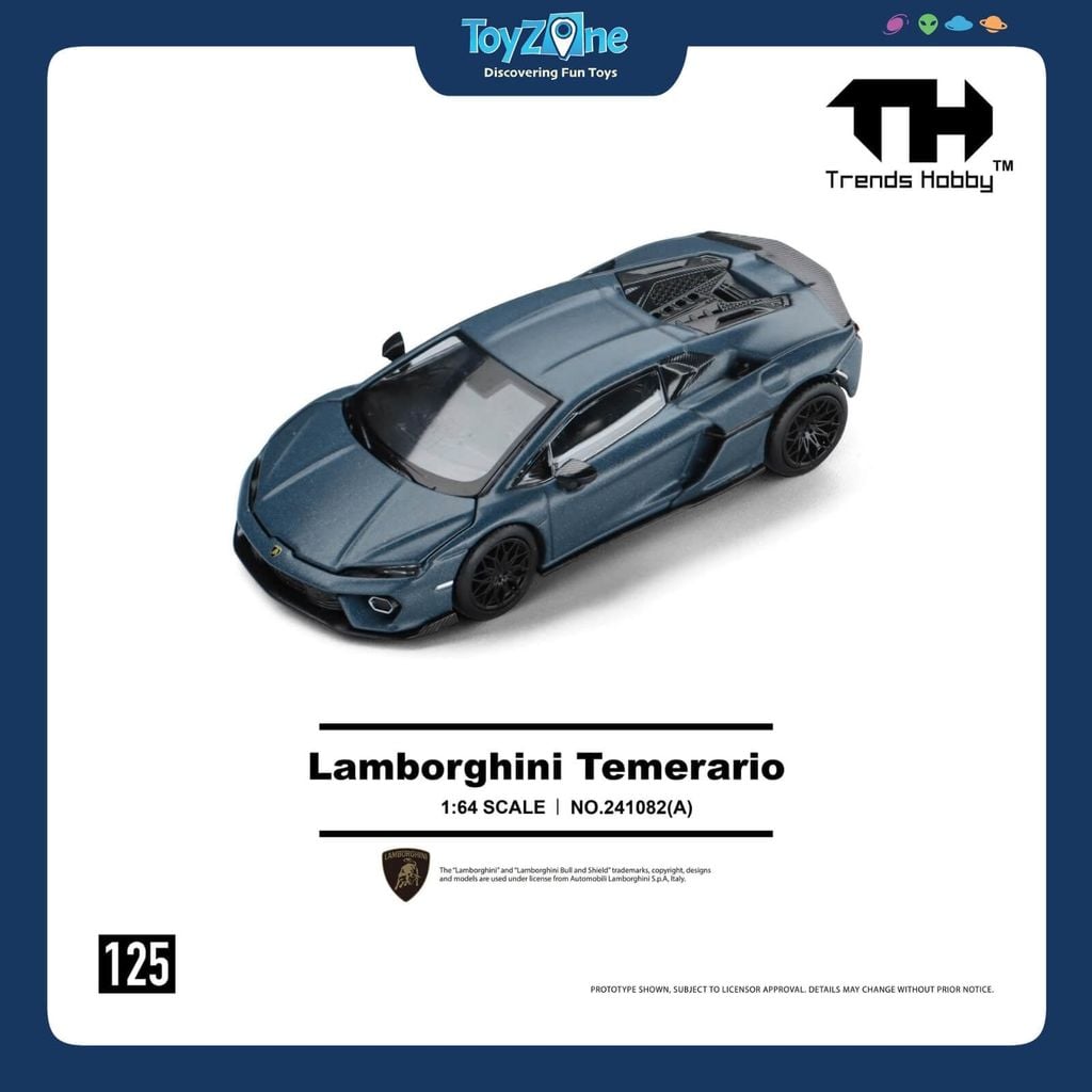 Mô hình xe Lamborghini Temerario 1:64 TRENDS HOBBY