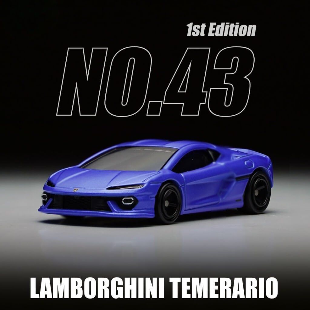Mô hình xe Lamborghini Temerario ( 1st Edition ) No.43-05 TOMICA