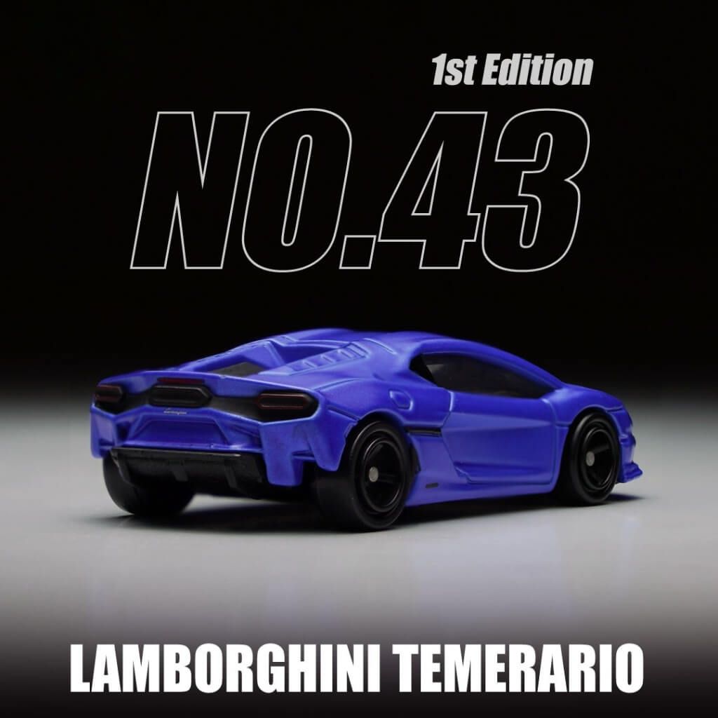 Mô hình xe Lamborghini Temerario ( 1st Edition ) No.43-05 TOMICA