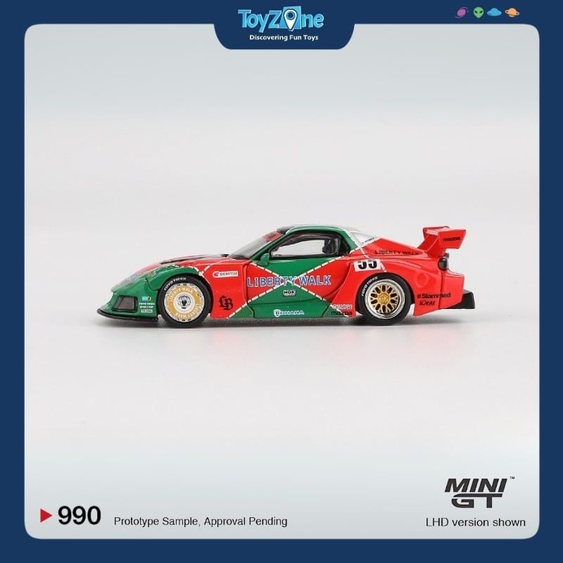 Mô hình xe Mazda RX-7 LB-Super Silhouette 1:64 MiniGT