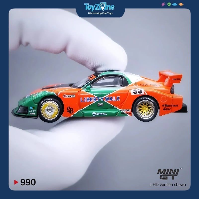 Mô hình xe Mazda RX-7 LB-Super Silhouette 1:64 MiniGT