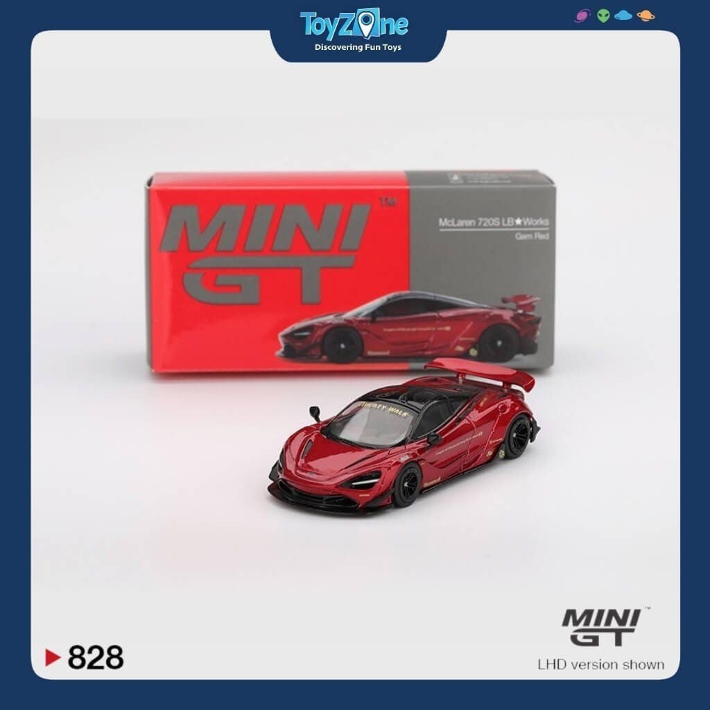 Mô hình xe McLaren 720S LB★Works 1:64 MiniGT
