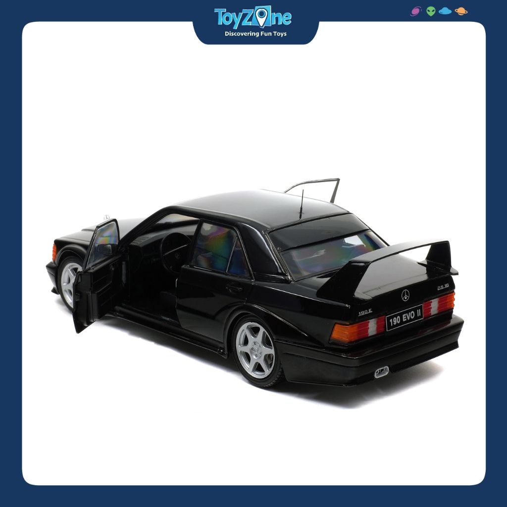 Mô hình xe Mercedes-Benz 190E ( W201 ) EVO II 1990 1:18 SOLIDO