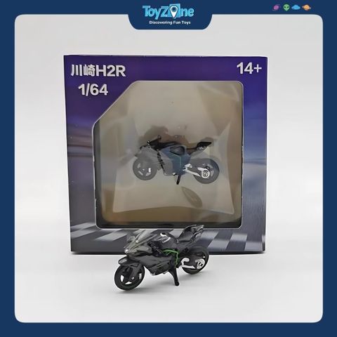 Mô hình xe mô tô Kawasaki Ninja H2R 1:64 Alloy Model