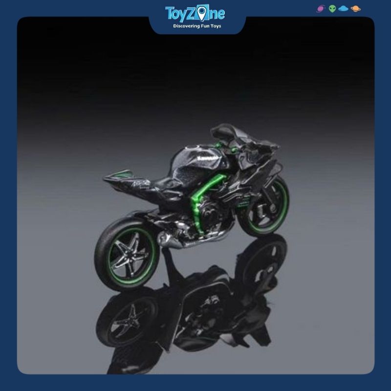  Mô hình xe mô tô Kawasaki Ninja H2R 1:64 Alloy Model 