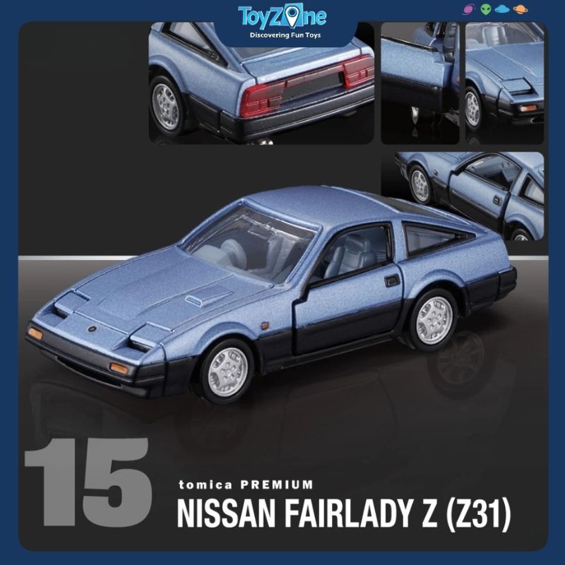 Mô hình xe Nissan Fairlady Z Z31 No.15 TOMICA PREMIUM
