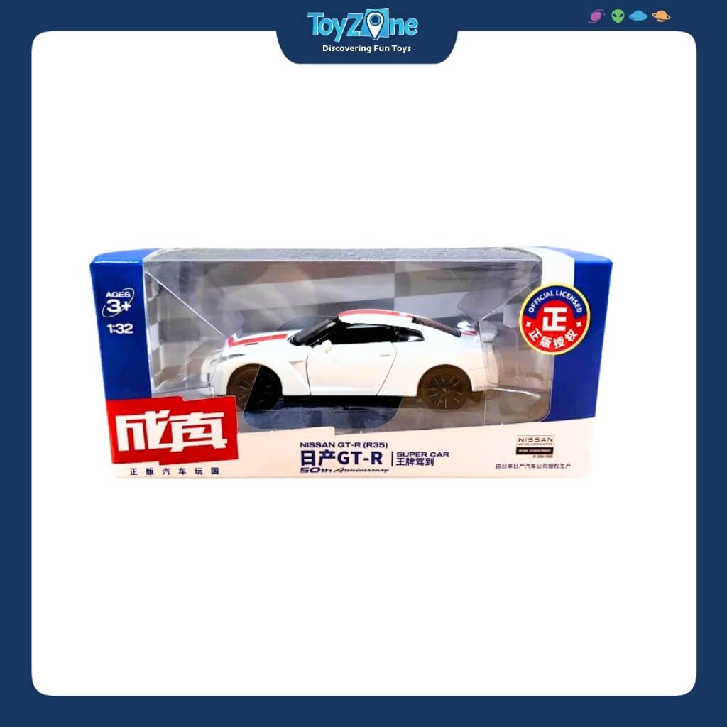 Mô hình xe Nissan GT-R (R35) 50th Anniversary 1:32 Caipo