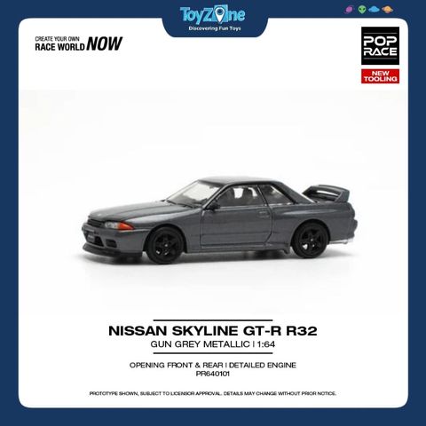 Mô hình xe Nissan Skyline GT-R R32 1:64 POP RACE