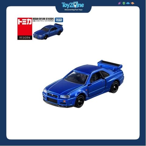 Mô hình xe Nissan Skyline GT-R34 ( Reborn ) TOMICA