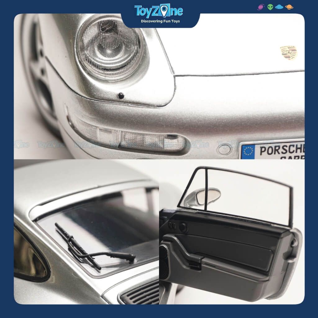 Mô hình xe Porsche 911 ( 993 ) Carrera 4S 1996 1:18 SOLIDO