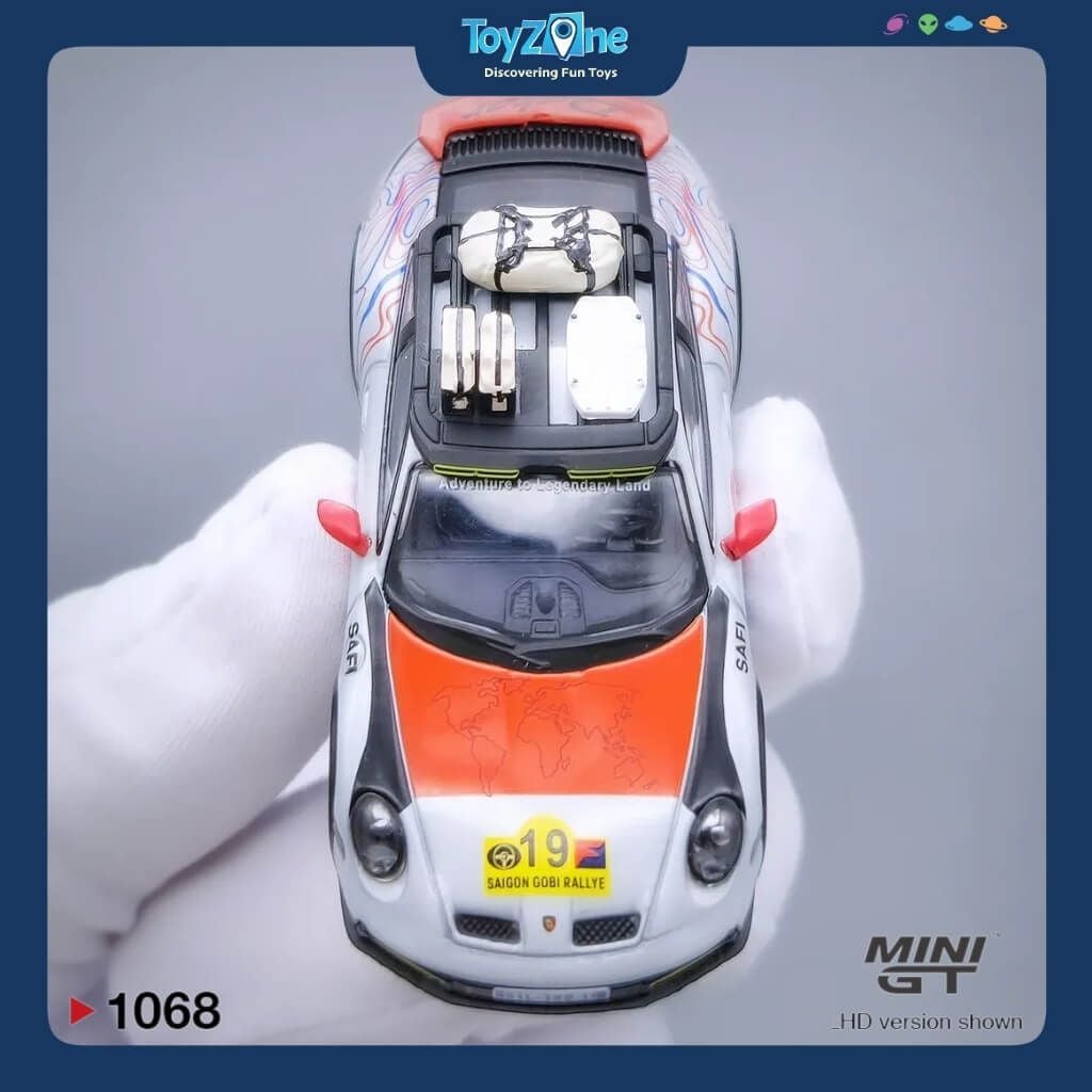 Mô hình xe Porsche 911 Dakar 1:64 MiniGT 