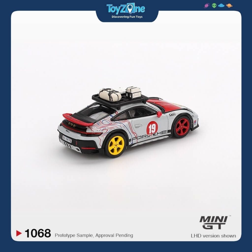  Mô hình xe Porsche 911 Dakar 1:64 MiniGT 