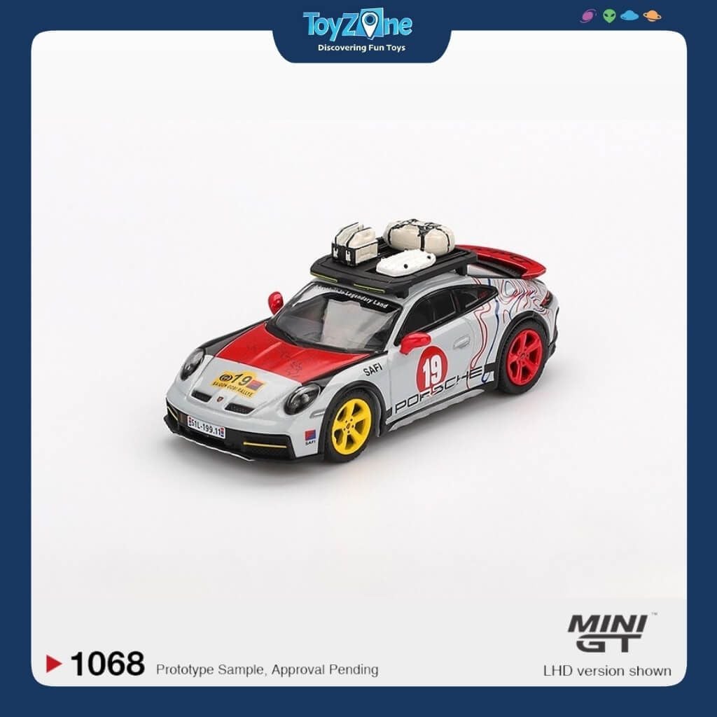  Mô hình xe Porsche 911 Dakar 1:64 MiniGT 