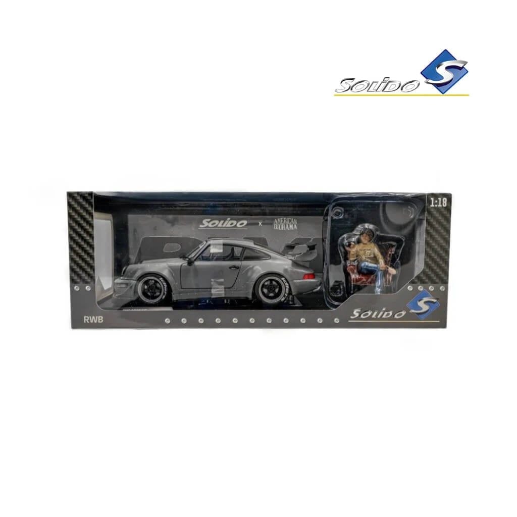 Mô hình xe Porsche 911 RWB Body Kit 1:18 SOLIDO