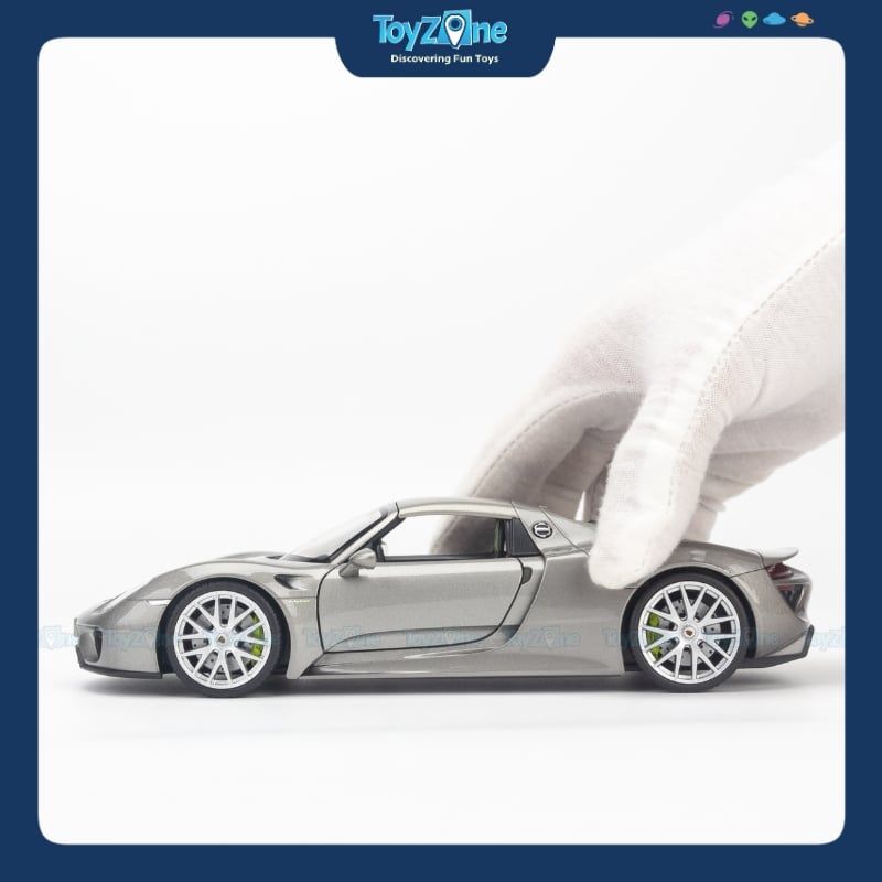 Mô hình xe Porsche 918 Spyder 1:24 Welly