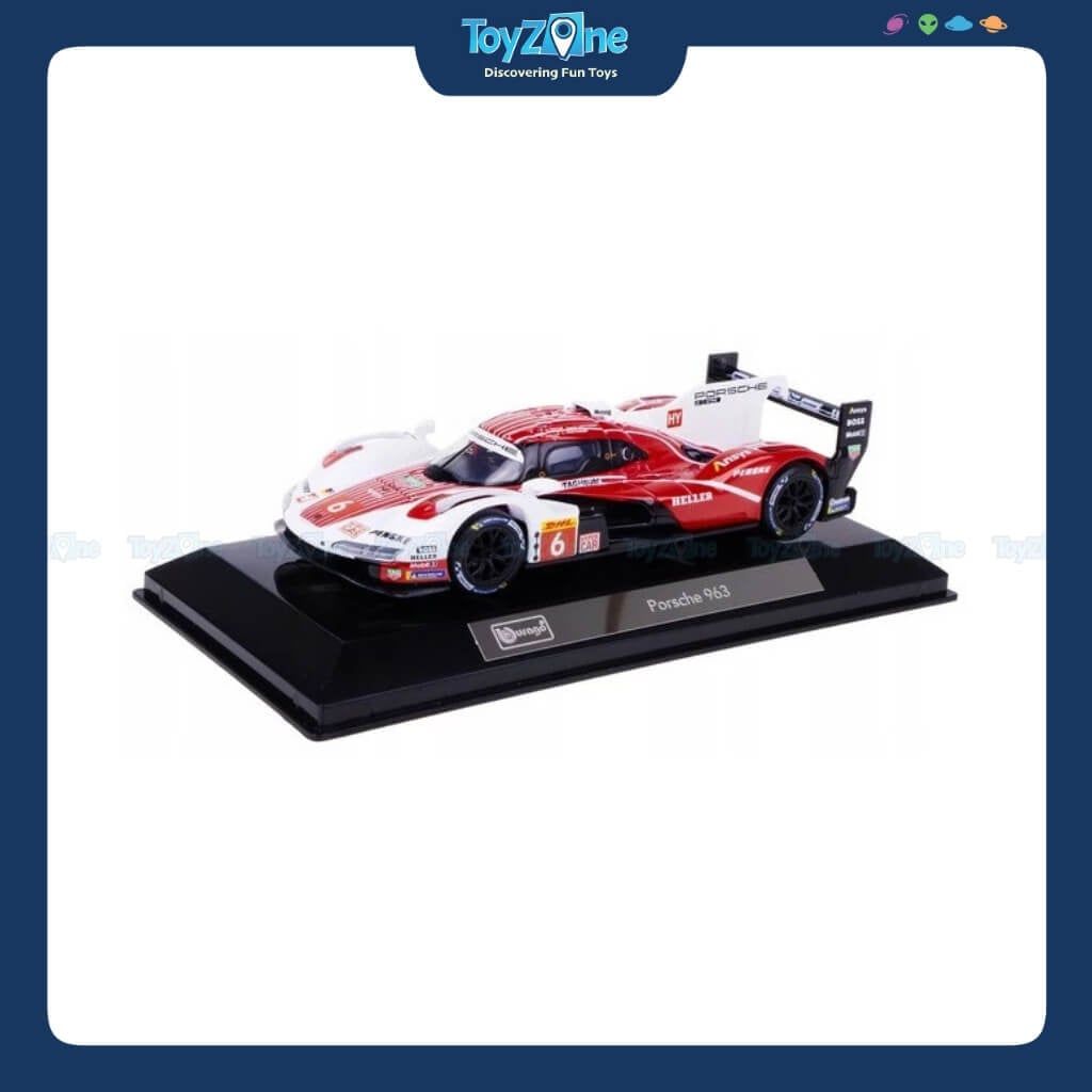 Mô hình xe Porsche 963 2024 Le Mans 1:43 BBURAGO