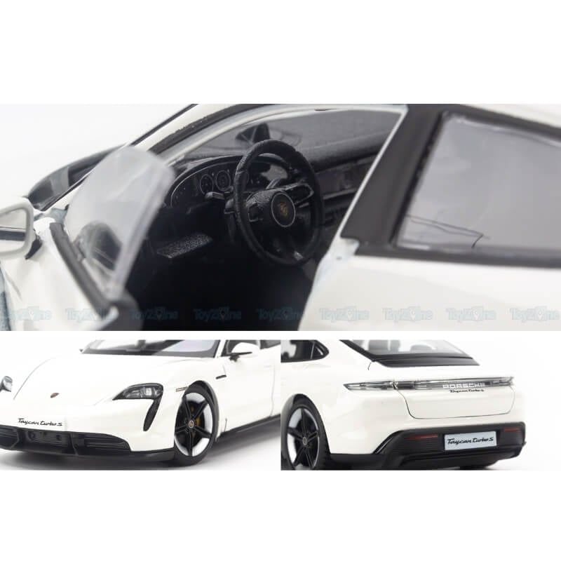 Mô hình xe Porsche Taycan Turbo S 2019 1:24 Bburago