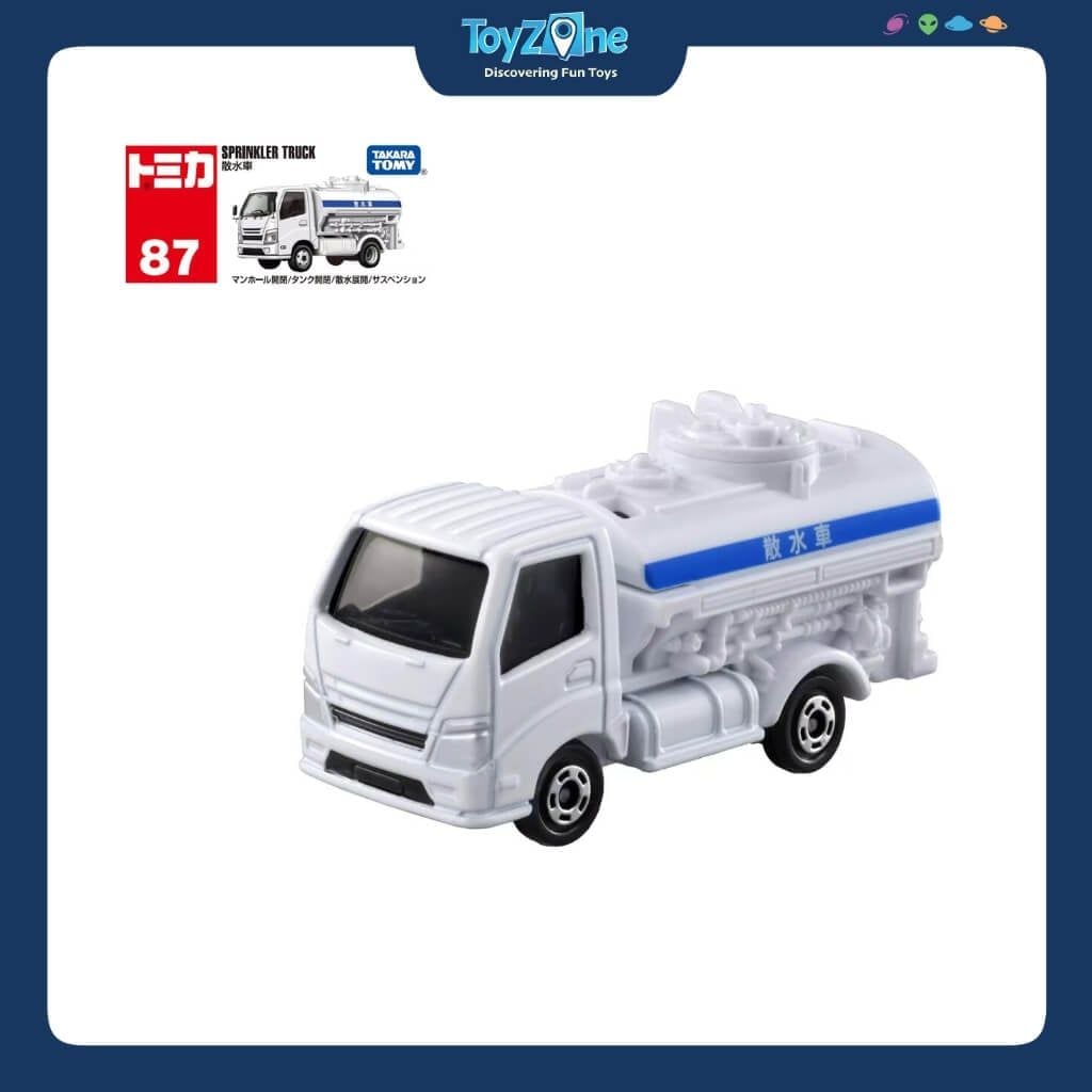 Mô hình xe Sprinkler Truck No.87-10 TOMICA
