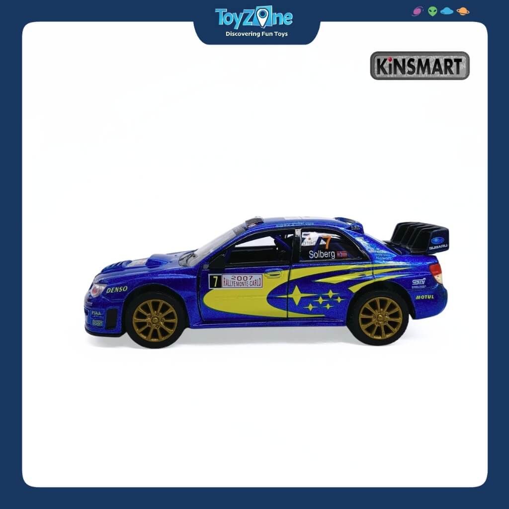 Mô hình xe Subaru Impreza WRC 2007 1:36 KINSMART