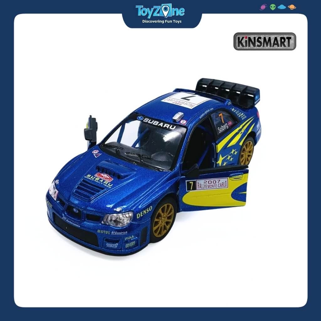Mô hình xe Subaru Impreza WRC 2007 1:36 KINSMART