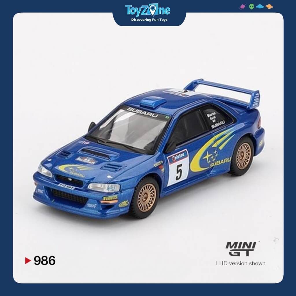 Mô hình xe Subaru Impreza WRC99 #5 1:64 MiniGT