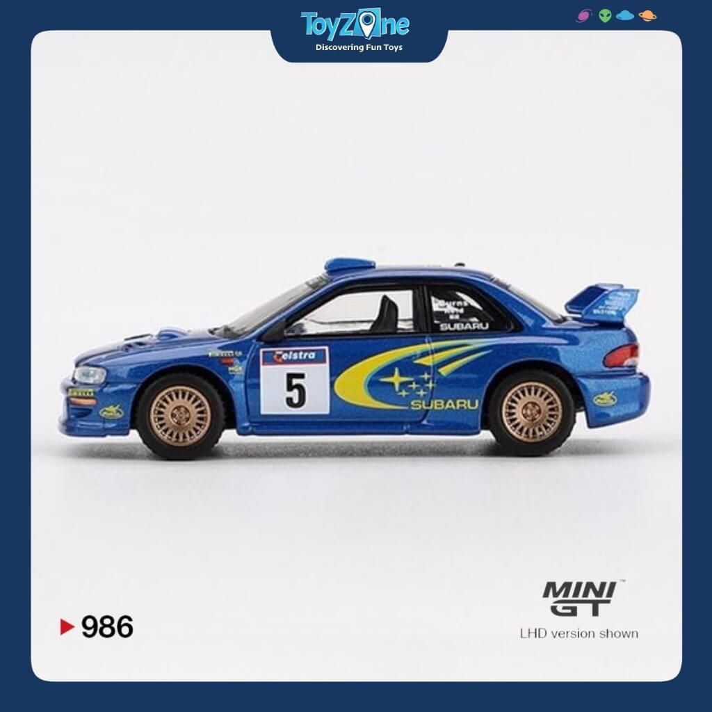 Mô hình xe Subaru Impreza WRC99 #5 1:64 MiniGT