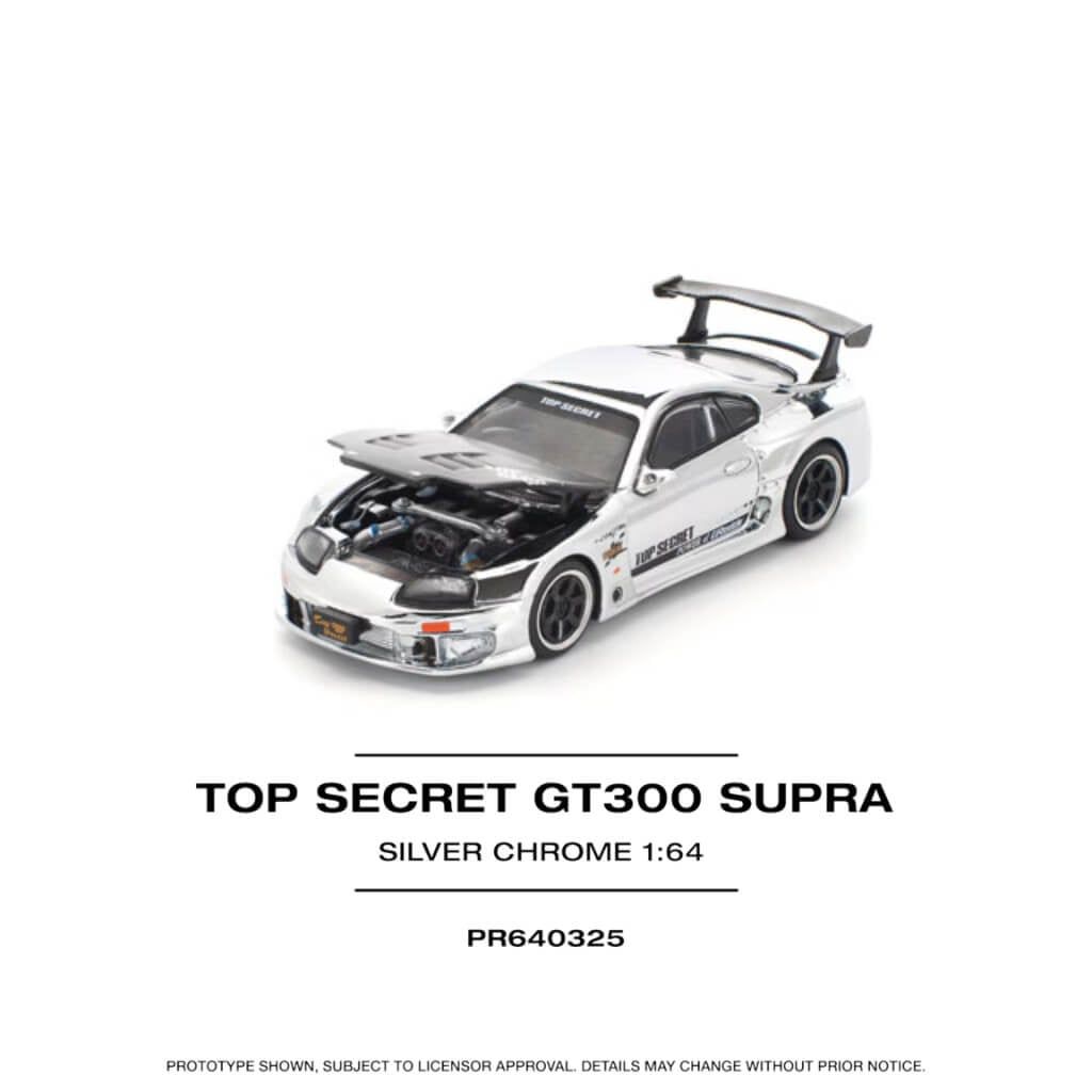 Mô hình xe Top Secret GT300 Supra 1:64 POP RACE