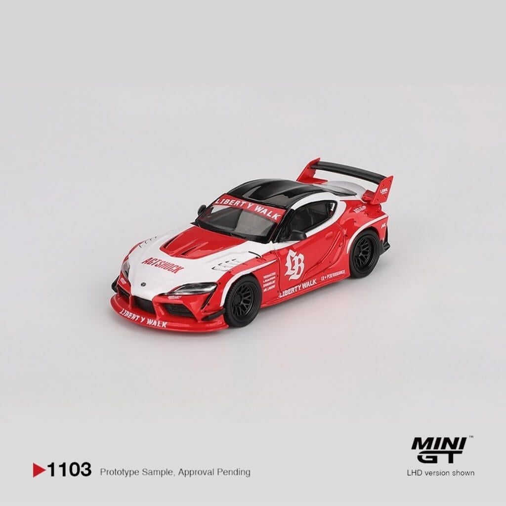 Mô hình xe Toyota GR Supra LB ★ WORKS 1:64 MiniGT