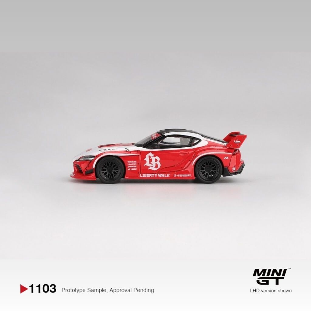 Mô hình xe Toyota GR Supra LB ★ WORKS 1:64 MiniGT