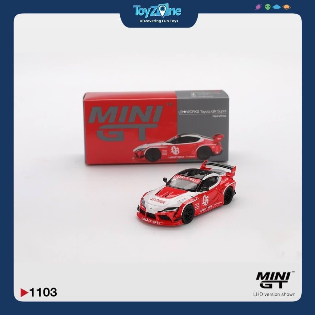 Mô hình xe Toyota GR Supra LB ★ WORKS 1:64 MiniGT