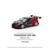 Mô hình xe Toyota GR86 Pandem 1:64 POP RACE