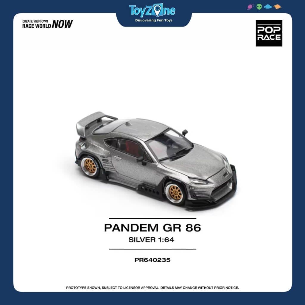 Mô hình xe Toyota GR86 Pandem 1:64 POP RACE