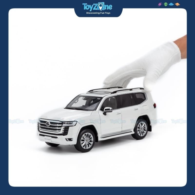 Mô hình xe Toyota Land Cruiser LC300 ZX 1:18 LCD