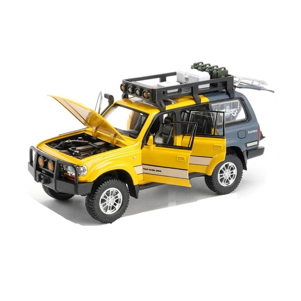 Mô hình xe Toyota Land Cruiser LC80 Off-Road 1:24 CHEZHI