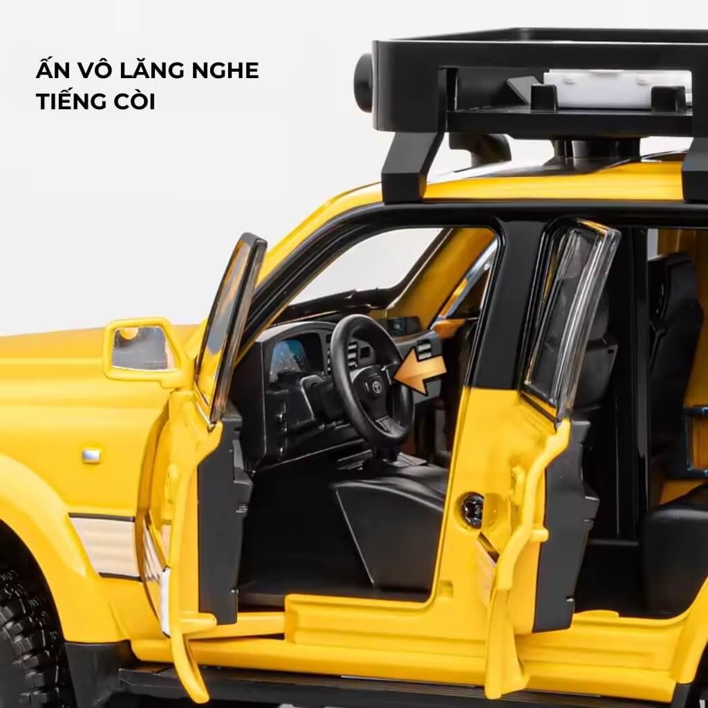 Mô hình xe Toyota Land Cruiser LC80 Off-Road 1:24 CHEZHI