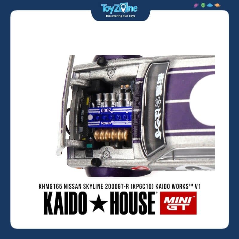 Mô hình xe Nissan Skyline 2000GT-R ( KPGC10 ) 1:64 KAIDO HOUSE x MiniGT