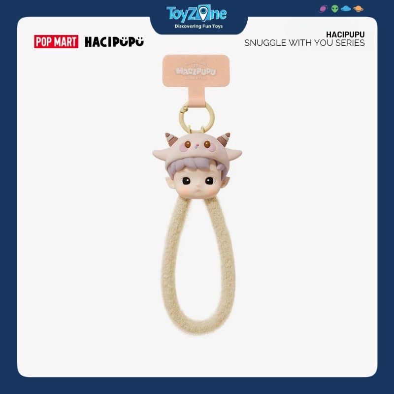 Dây đeo điện thoại Blind box HACIPUPU Snuggle With You Phone Lanyard POP MART