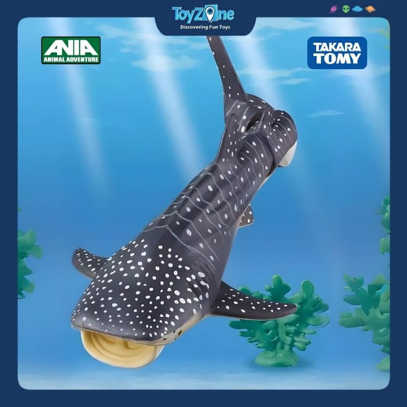  Mô hình đồ chơi Động Vật Cá Nhám Voi ANIA AL-05 Whale Shark ( Floating Ver ) TAKARA TOMY 