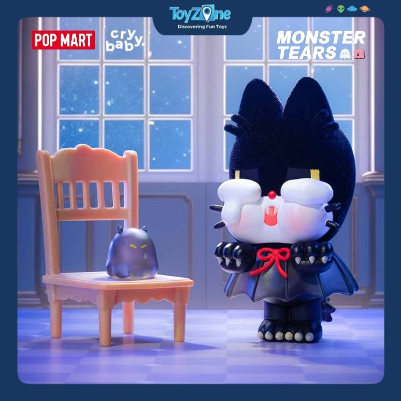  Mô hình đồ chơi Blind box Crybaby Monster Tears Series Figures POP MART 