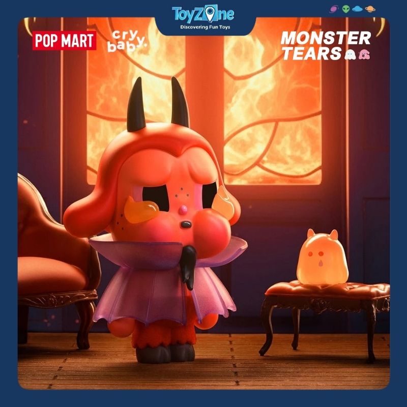  Mô hình đồ chơi Blind box Crybaby Monster Tears Series Figures POP MART 