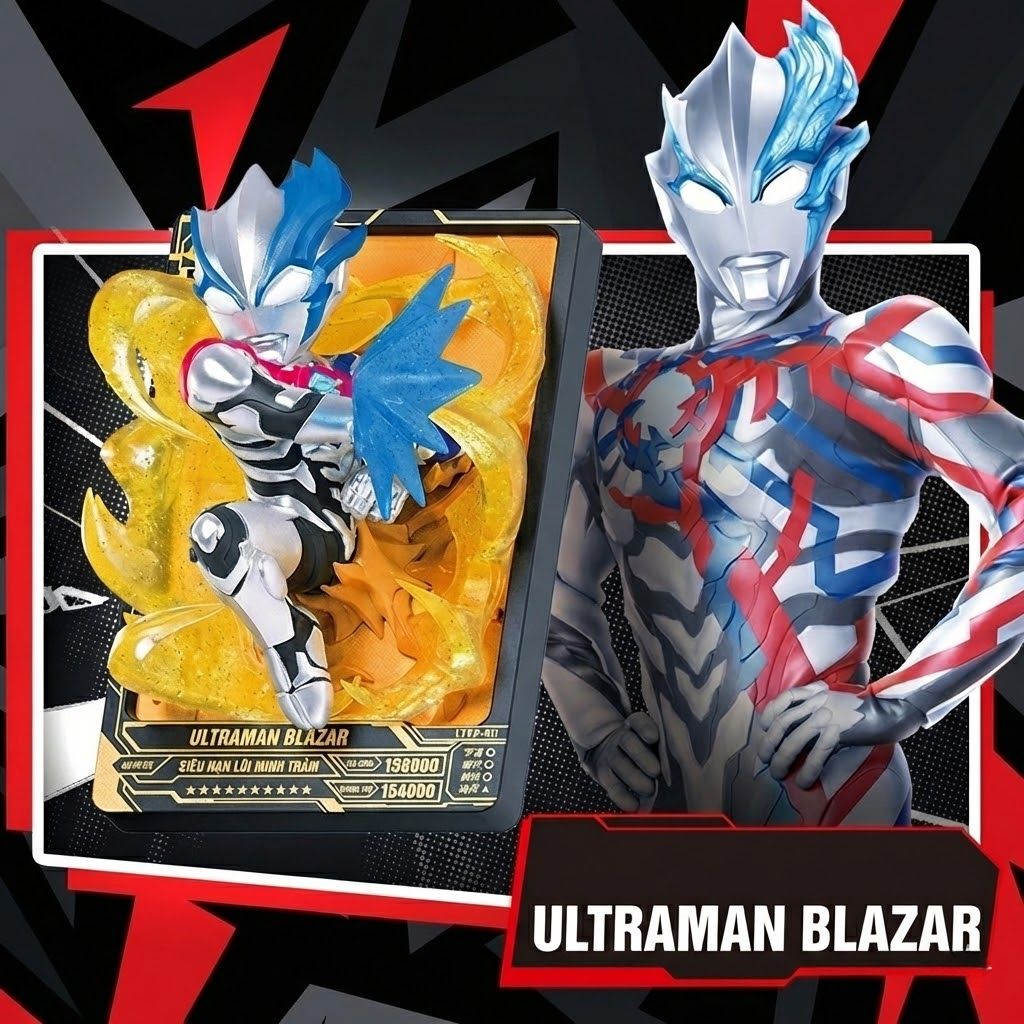 Mô hình đồ chơi Blind box Ultraman Heroes 3D ( Siêu nhân Điện Quang )  KAYOU