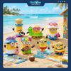 Mô hình đồ chơi lắp ráp Blind box Minions Mokoo 02 Summer Bello BLOKEES
