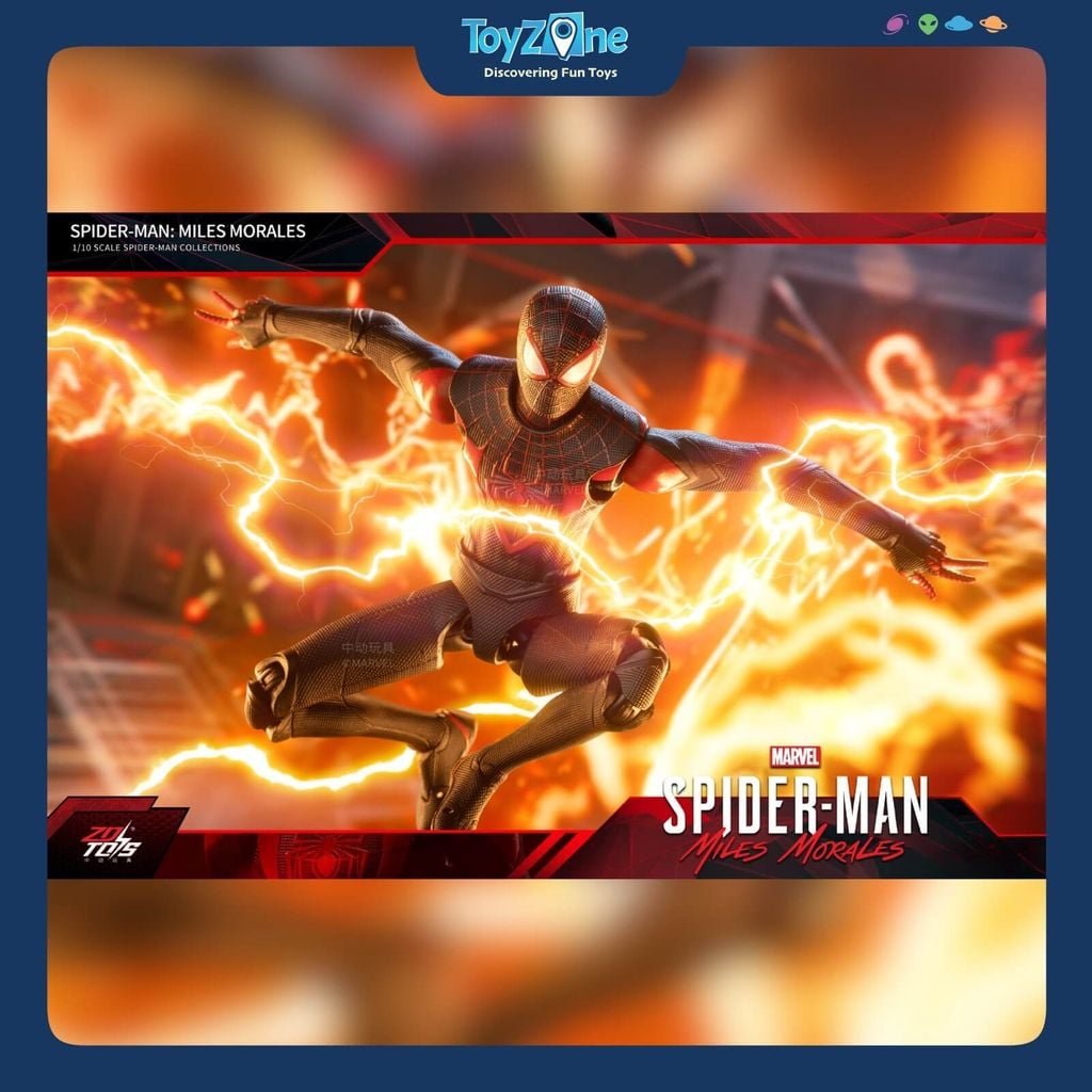 Mô hình Người Nhện Spider Man Miles Morales 1:10 ZD TOYS