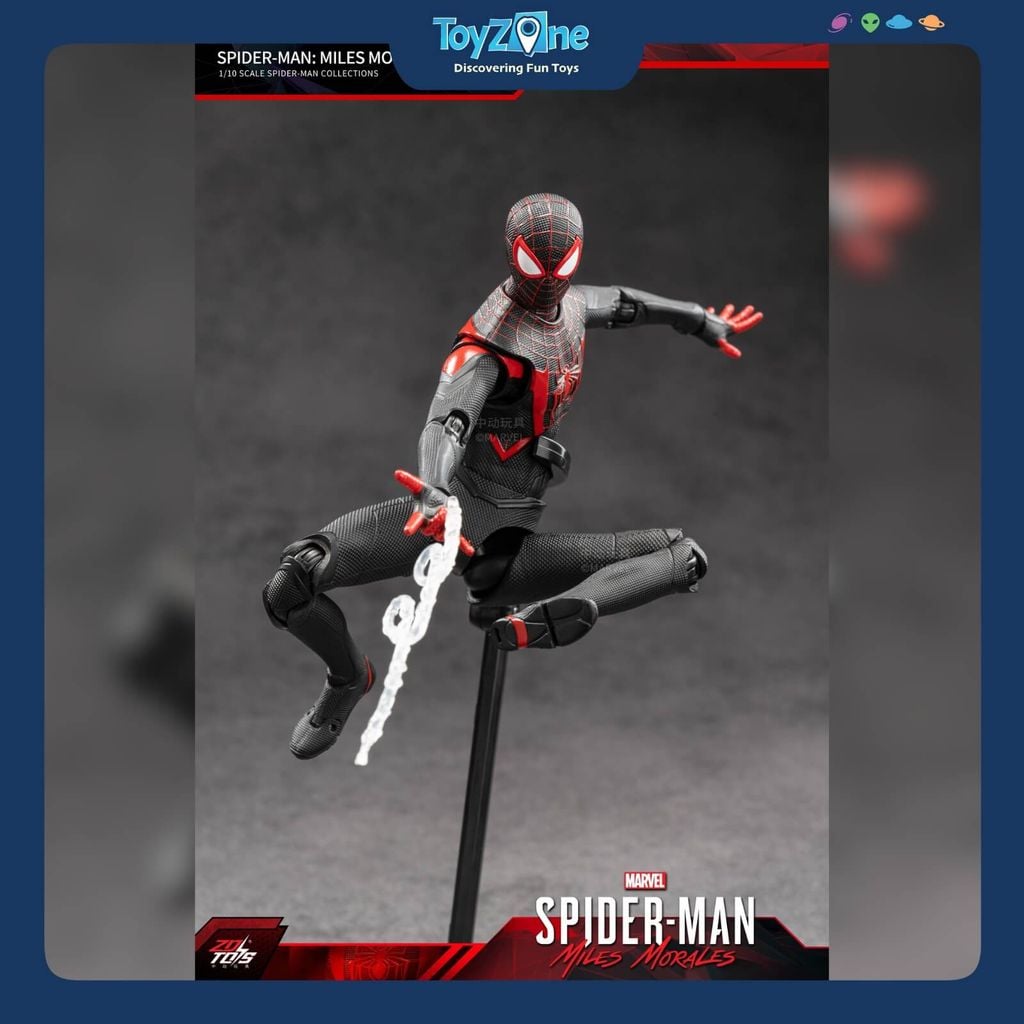 Mô hình Người Nhện Spider Man Miles Morales 1:10 ZD TOYS