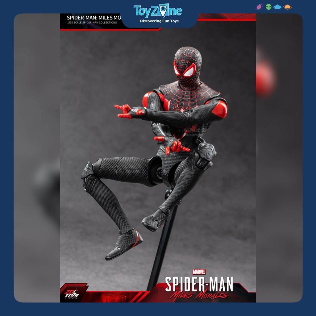 Mô hình Người Nhện Spider Man Miles Morales 1:10 ZD TOYS