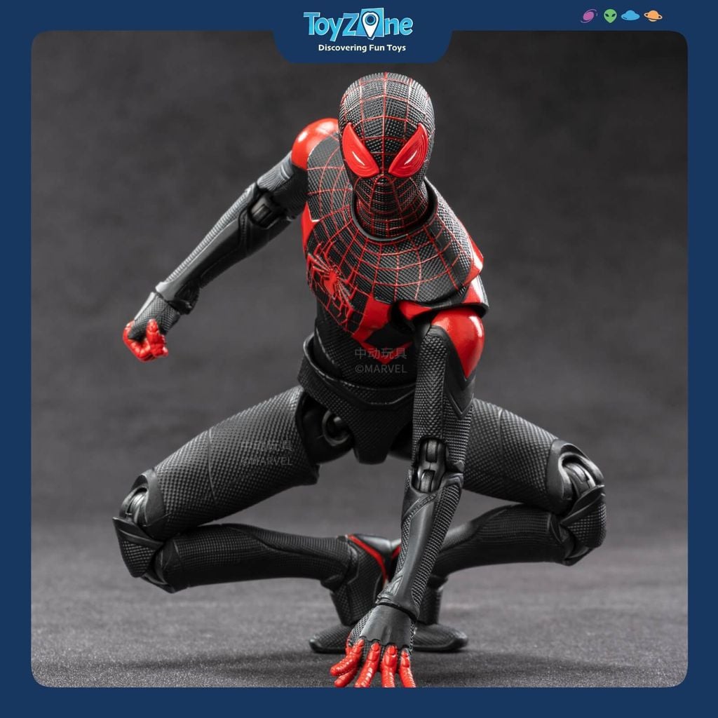 Mô hình Người Nhện Spider Man Miles Morales 1:10 ZD TOYS