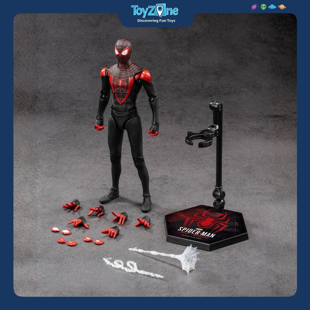 Mô hình Người Nhện Spider Man Miles Morales 1:10 ZD TOYS