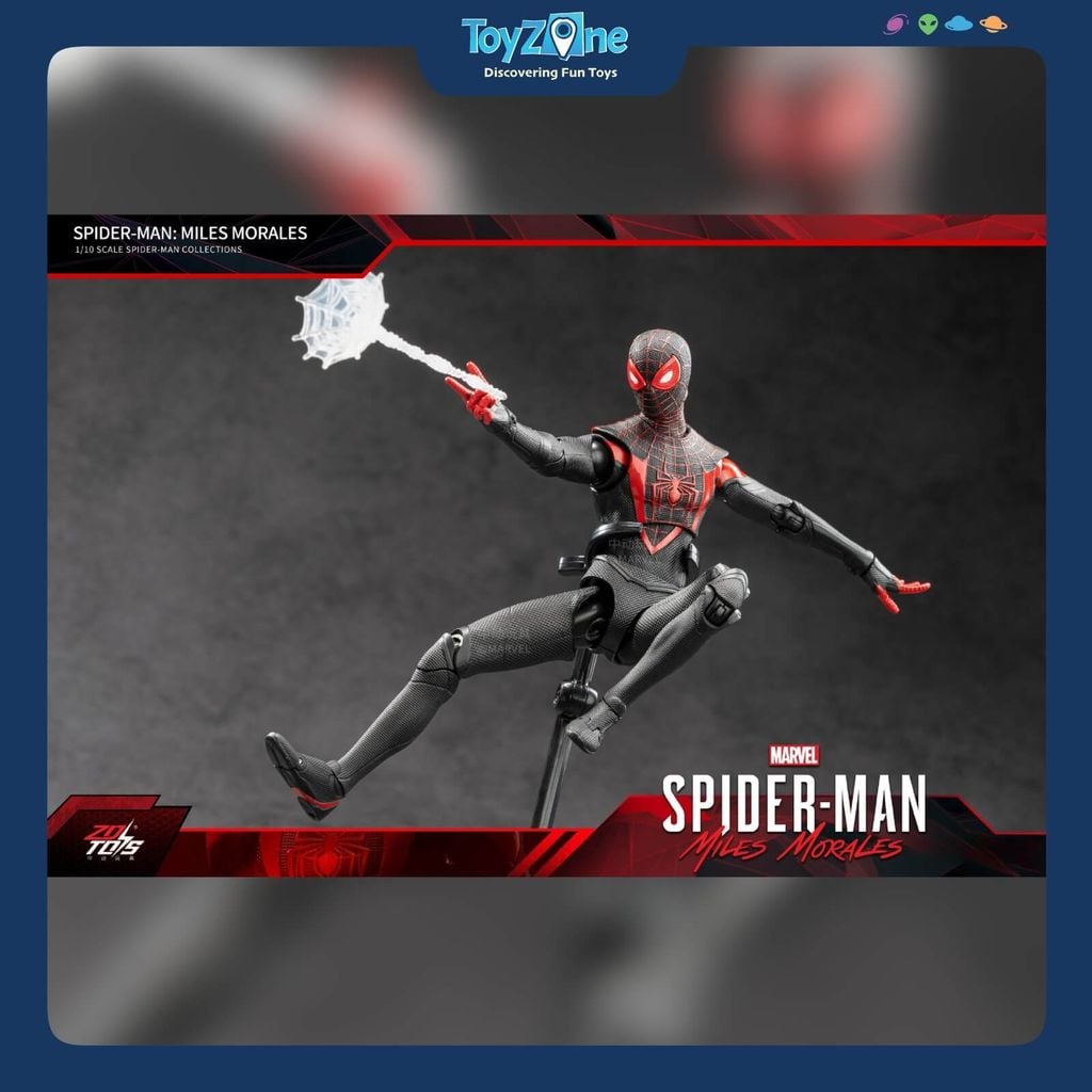 Mô hình Người Nhện Spider Man Miles Morales 1:10 ZD TOYS